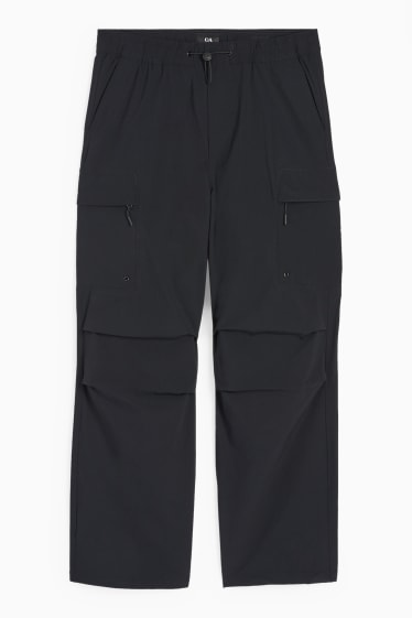 Home - Pantalons paracaigudes - regular fit - negre