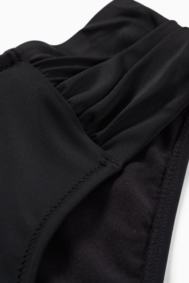 Dámské - Spodní díl bikin - mid waist - LYCRA® XTRA LIFE™ - černá