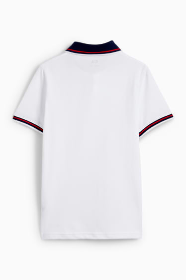 Copii - Tricou polo - alb