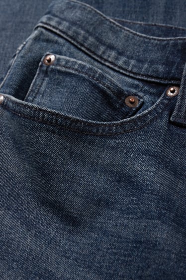 Bărbați - Pantaloni scurți de blugi - denim-albastru