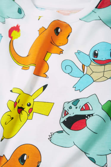 Kinderen - Set van 3 - Pokémon - T-shirt - oranje
