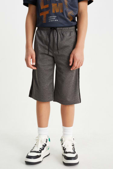 Bambini - Shorts sportivi - grigio scuro