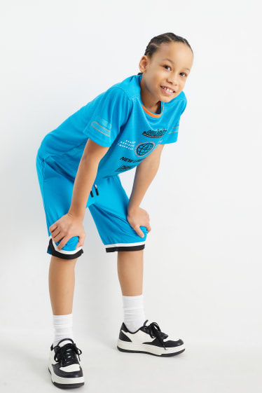 Bambini - Shorts sportivi - blu