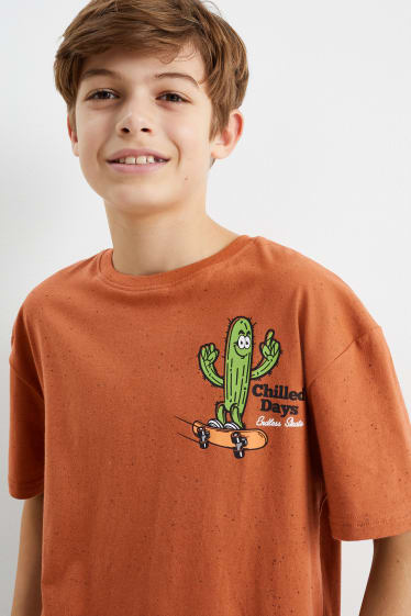 Bambini - Cactus - t-shirt - marrone