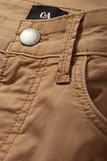 Uomo - Pantaloni - regular fit - beige