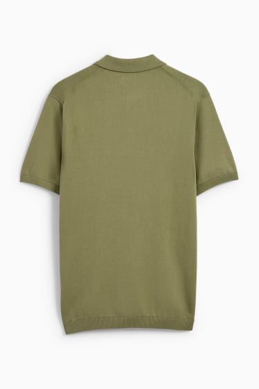 Heren - Poloshirt - groen
