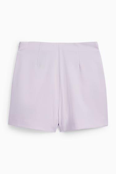 Mujer - Falda pantalón - violeta claro