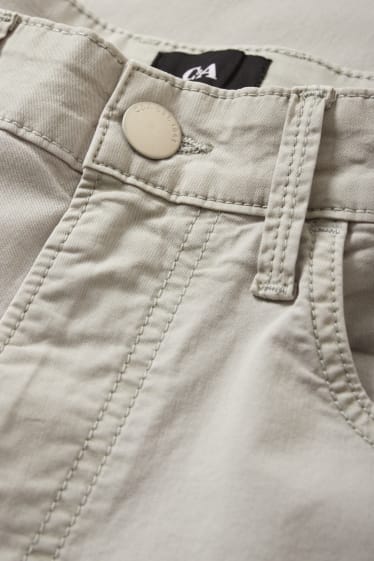 Uomo - Pantaloni - regular fit - grigio chiaro