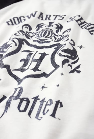 Niños - Harry Potter - conjunto - camiseta de manga corta y falda - 2 prendas - negro / blanco