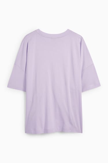 Dona - Samarreta de màniga curta - violeta clar