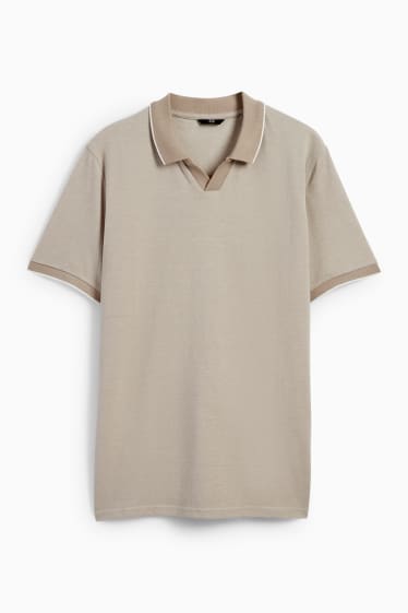 Hommes - Polo - beige