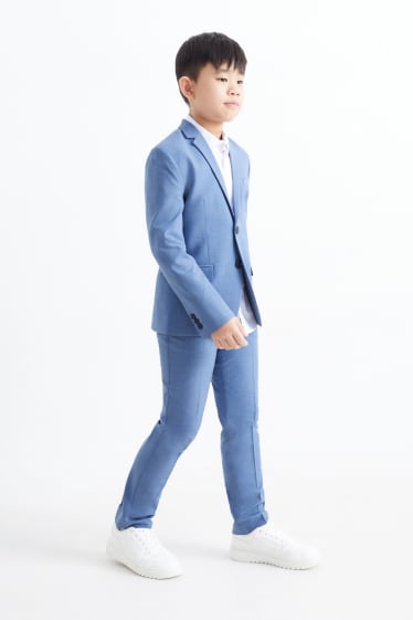 Children - Mix-and-match suit trousers - light blue