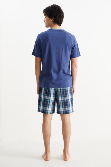 Hombre - Pijama corto - azul oscuro