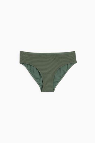 Mujer - Braguita de bikini - mid waist - LYCRA® XTRA LIFE™ - verde oscuro