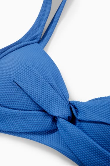 Kobiety - Góra od bikini - wyściełana - LYCRA® XTRA LIFE™ - niebieski