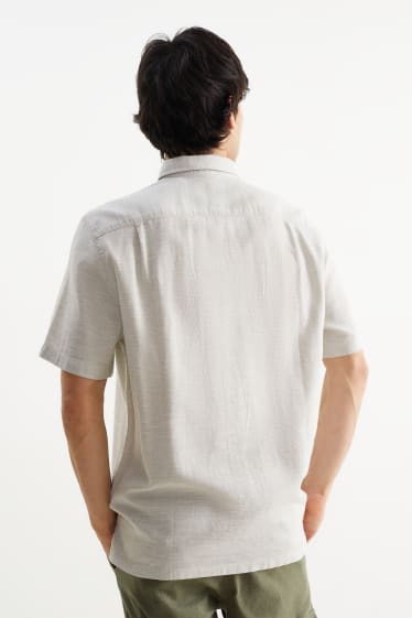 Men - Shirt - regular fit - Kent collar - mint green
