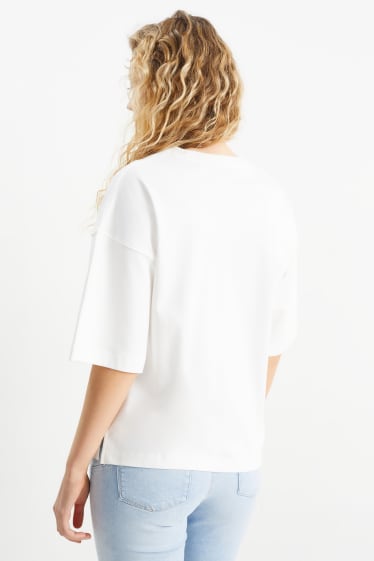 Mujer - Camiseta básica - blanco