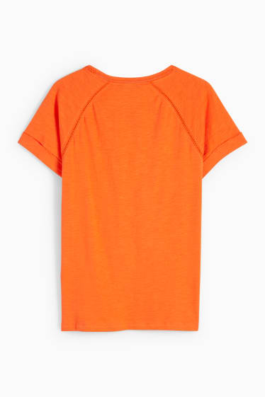 Femmes - T-shirt - orange