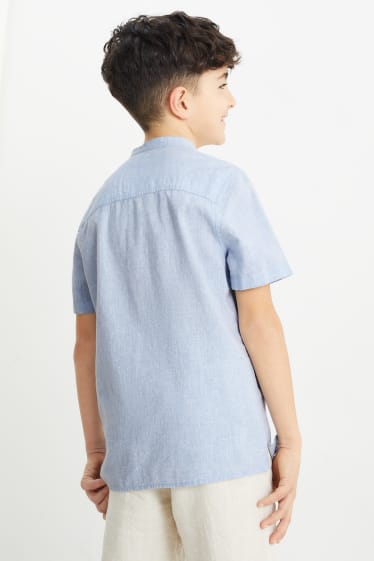 Kinderen - Overhemd - lichtblauw
