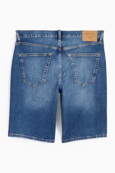Hommes - Short en jean - jean bleu