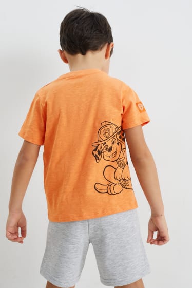 Niños - La Patrulla Canina - camiseta de manga corta - naranja