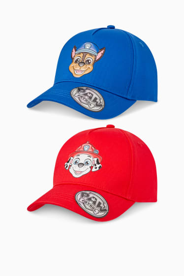Kinder - Multipack 2er - PAW Patrol - Baseballcap - blau