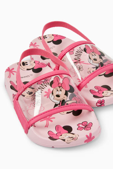 Niños - Minnie Mouse - sandalias - fucsia