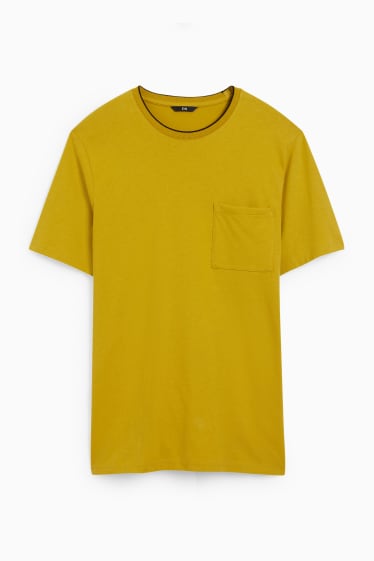 Hommes - T-shirt - jaune