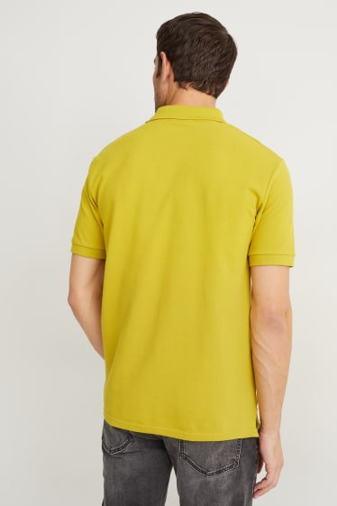 Herren - Poloshirt - gelb