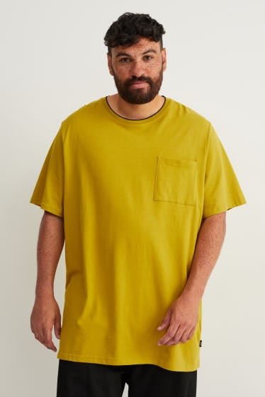 Men - T-shirt - yellow