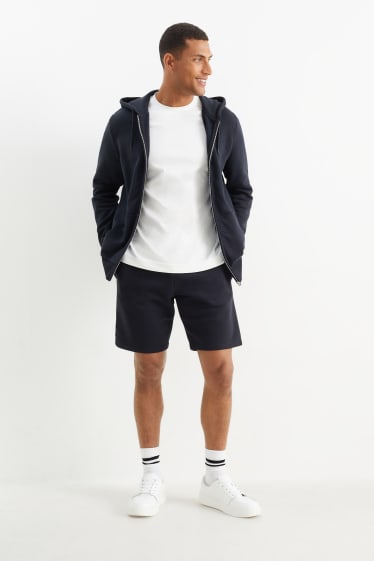 Men - Sweat shorts - dark blue