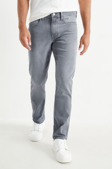 Home - Slim jeans - LYCRA® - texà gris clar
