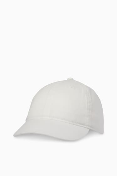 Copii - Șapcă de baseball - alb
