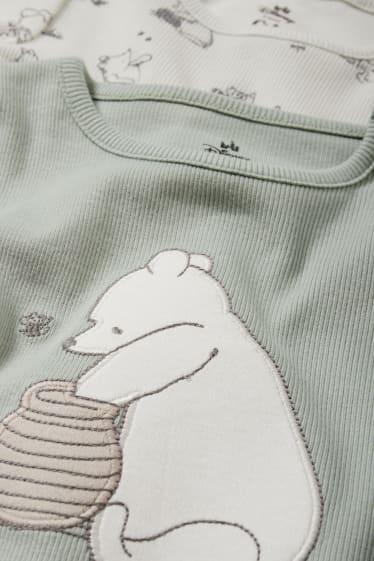 Neonati - Confezione da 2 - Winnie the Pooh - pigiama per bebè - 4 pezzi - verde menta
