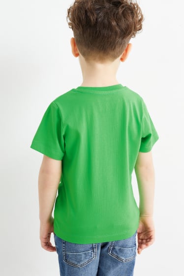 Dzieci - Wielopak, 3 szt. - Lego Ninjago - koszulka z krótkim rękawem - zielony