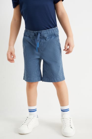 Kinderen - Set van 3 - shorts - blauw