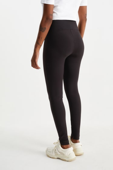 Donna - Leggings termici premaman - nero