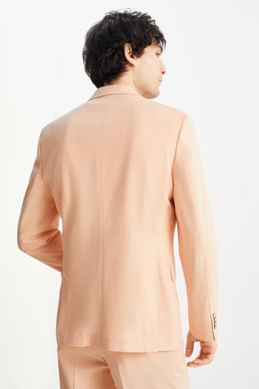 Uomo - Giacca coordinabile - slim fit - Flex - arancio chiaro