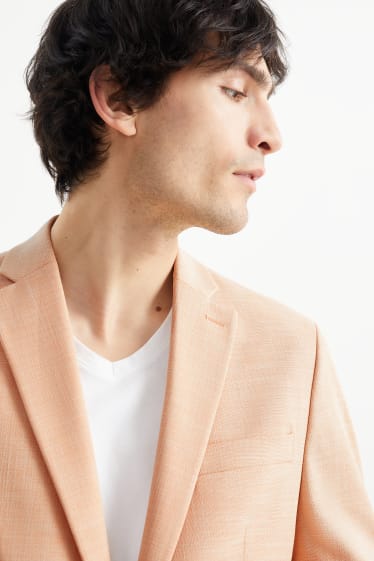 Uomo - Giacca coordinabile - slim fit - Flex - arancio chiaro