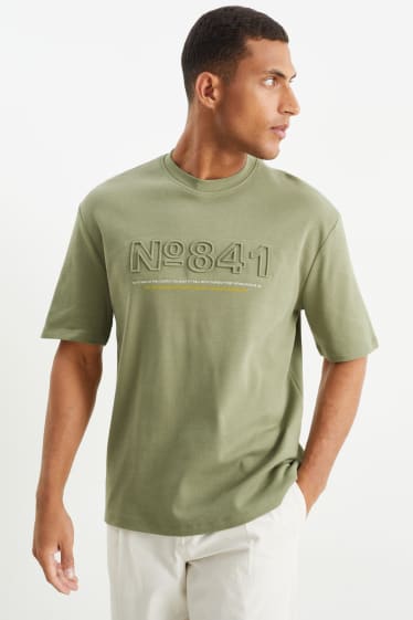 Hommes - T-shirt - vert foncé