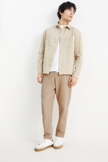 Uomo - Pantaloni sportivi - beige