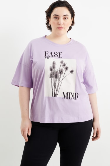 Donna - T-shirt - viola chiaro