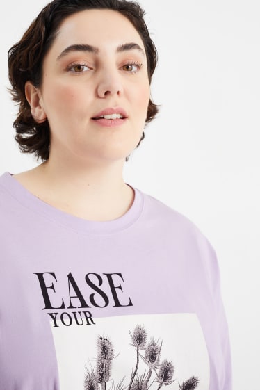 Mujer - Camiseta - violeta claro