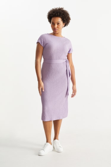 Mujer - Vestido estilo camiseta - violeta claro