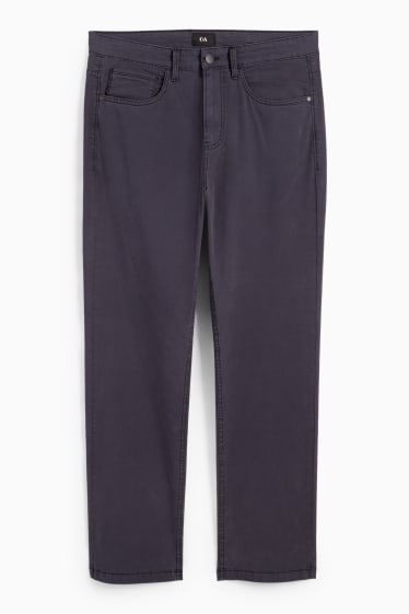 Bărbați - Pantaloni - regular fit - albastru închis