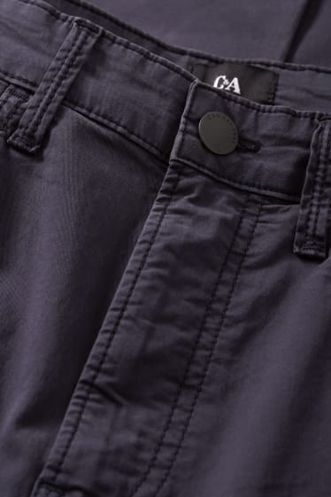 Men - Trousers - regular fit - dark blue