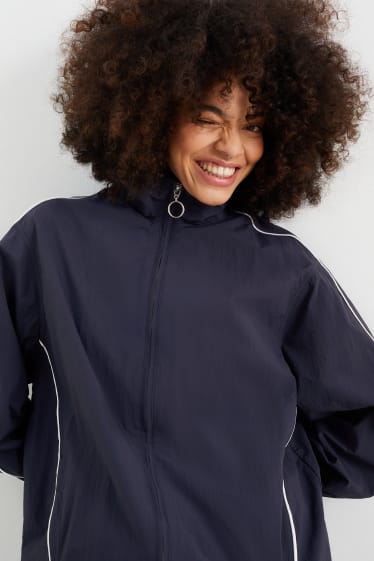 Women - Bomber jacket - lined - dark blue