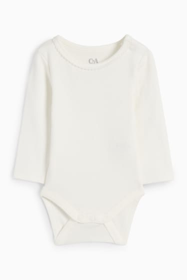 Babys - Baby-outfit - 2-delig - lichtpaars