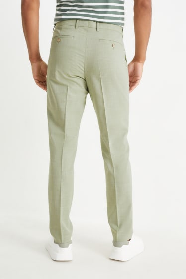 Heren - Broek uit het combi-systeem - slim fit - Flex - lichtgroen