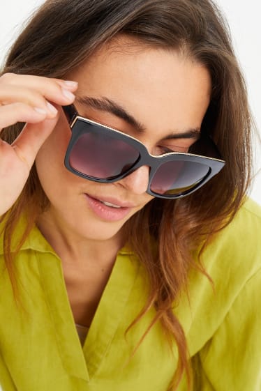 Kobiety - Okulary przeciwsłoneczne - czarny